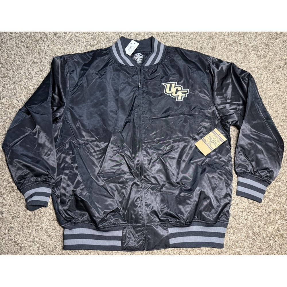 NEW Rivalry Threads UCF Knights NCAA Full-Zip Bomber Jacket (Medium)